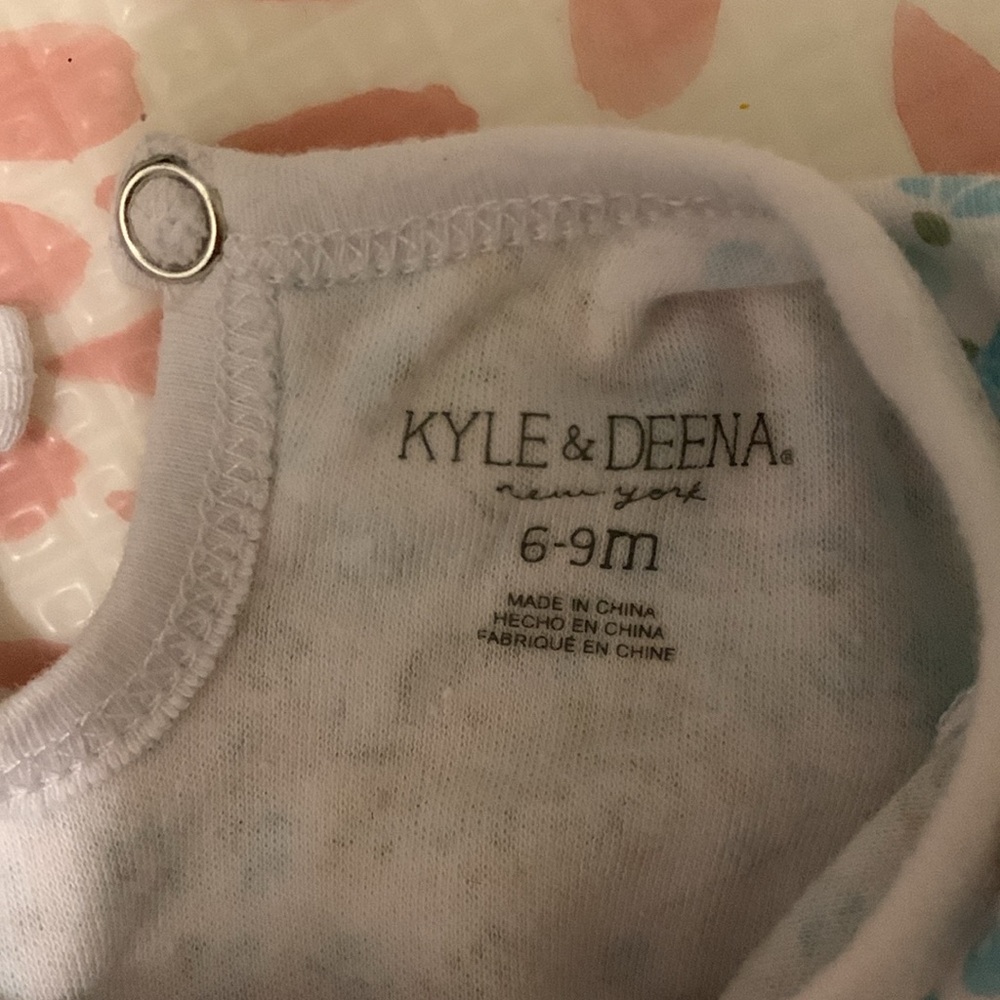 kyle & deena bodysuit—super soft cotton with fluffies! - Picture 2 of 4